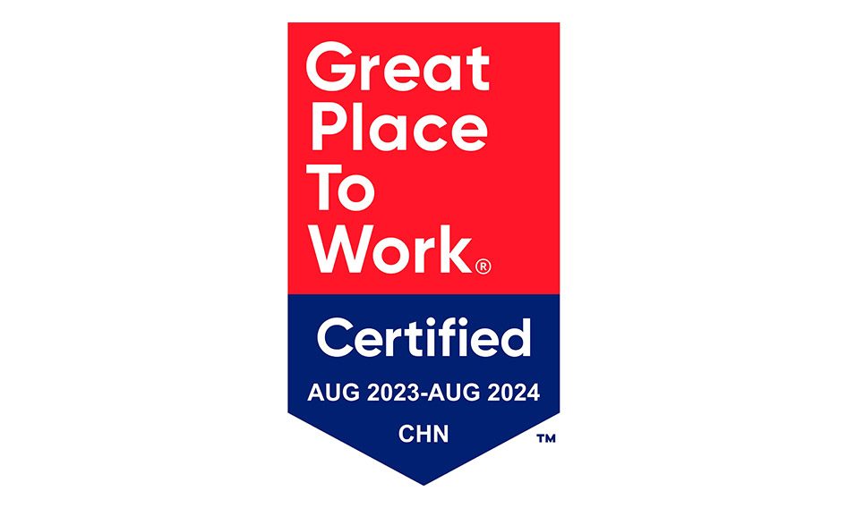 Great place to work China logo